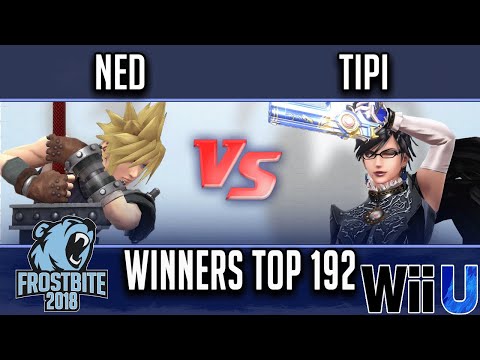 Frostbite 2018 Smash 4 Singles  WINNERS TOP 192 -  Ned (Cloud) vs SC | Tipi (Bayonetta)