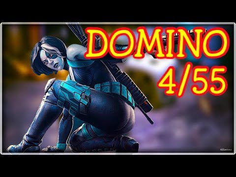 DOMINO 5 Star Rank Up 4/55 Gameplay - Marvel Contest Of Champions