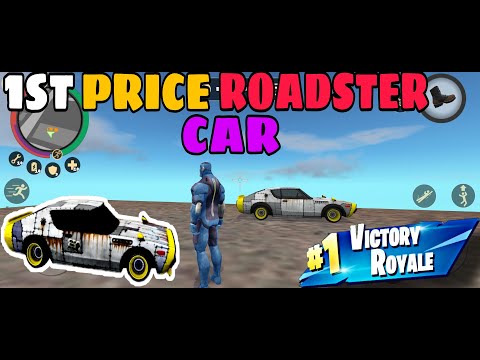 I WIN SUPER SPORT CAR IN ROPE HERO VICE TOWN || DRIVE ROADSTER CAR IN CASINO || #6 DellGamingYT