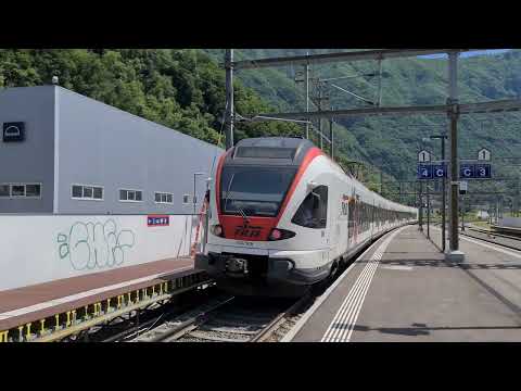 S10 TiLo in partenza da Maroggia-Melano