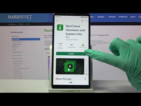 How to Check Phone Specifications on CUBOT X19 S – DevCheck Hardware and System Info App