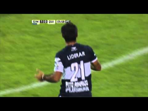 Gol de Bou. Gimnasia 1 Quilmes 0. Fecha 9. Primera División 2016