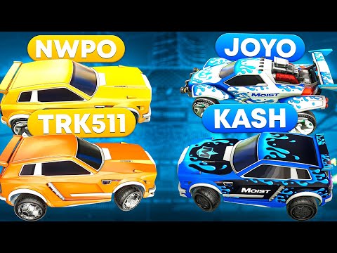 Trk511/Nwpo vs Kash/Joyo | Rocket League 2v2 Showmatch