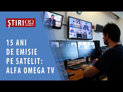 Alfa Omega TV: 15 ani de emisie pe satelit | Reportaj Alfa Omega TV
