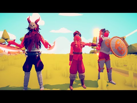 Righteous Paladin & Headbutter & Death Bringer vs 3x EVERY UNIT - Totally Accurate Battle Simulator