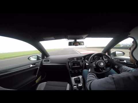 EVO 'How Fast Day' Bedford Autodrome West Circuit. Golf R Mk7  31/10/15