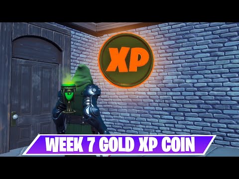[Leaked] All Gold Xp coin location Week 7 in Fortnite chapter 2 Season 4