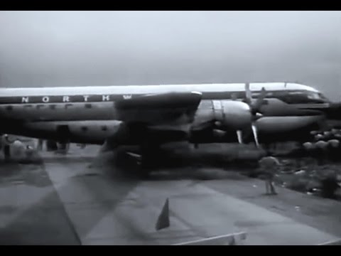Northwest Boeing 377 Stratocruiser - "Crash Landing Chicago" - 1955