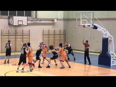 Liga Okręgowa Koszykówki 2010/2011 półfinał 2mecz OSiR Kłobuck - Bud-Art Częstochowa 2 kwarta