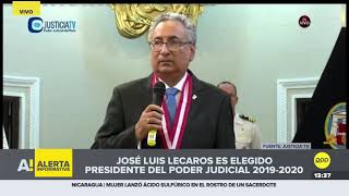 José Luis Lecaros fue elegido presidente del Pode