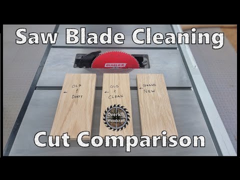 Saw Blade Cleaning Cut Comparison with Diablo Tools #THDProSpective