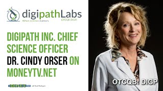Digipath Labs DIGP Stock Dr Cindy Orser MoneyTV Cannabis Data Marijuana Lab Testing