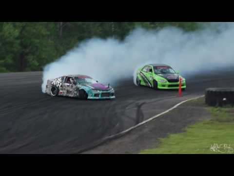 Kevin Morin Leading Jeff Laflamme - Dmcc Drift 2015 Round 2