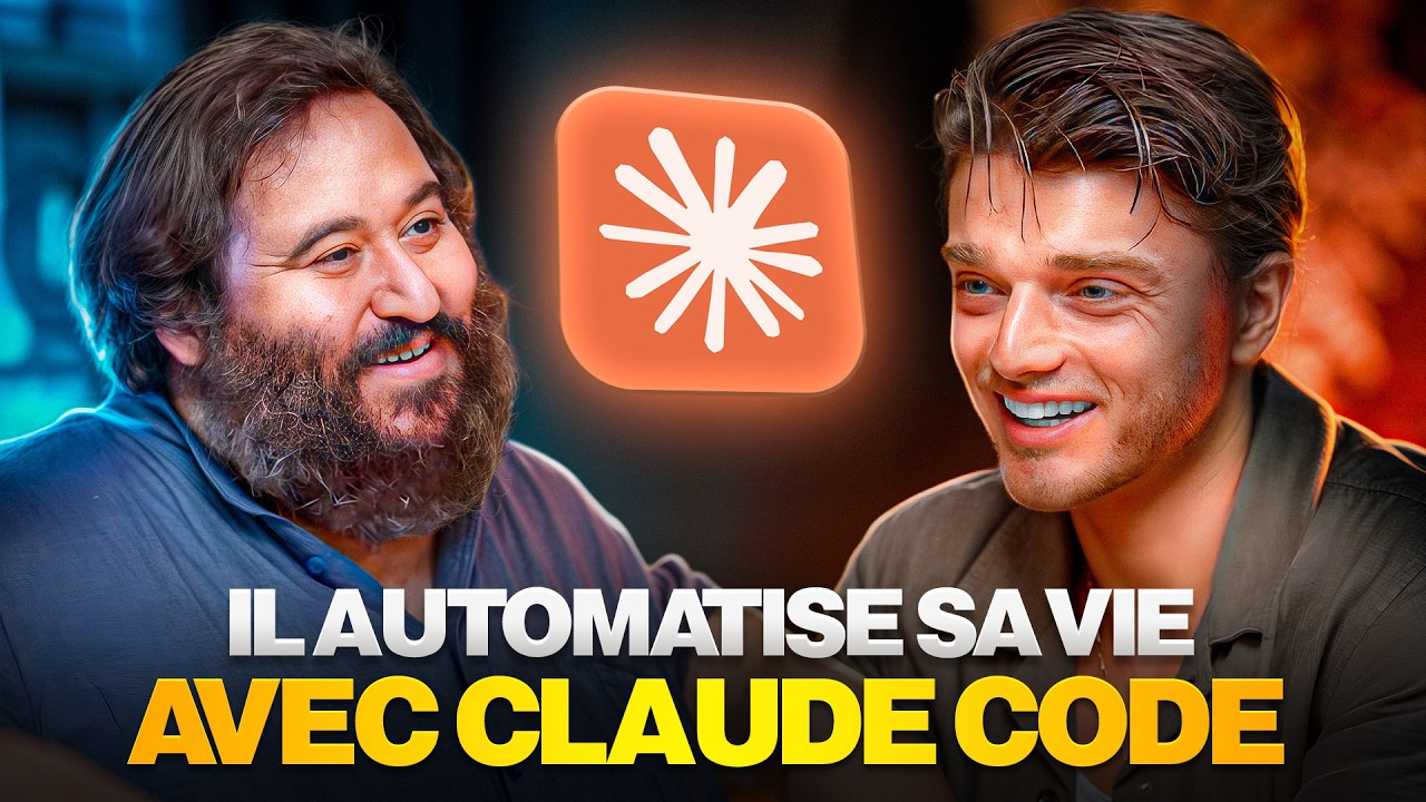 Oussama Ammar m'apprend à utiliser Claude Code pour mon business
