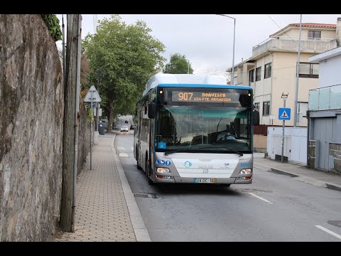 3244 STCP - MAN Lion's City NL313 CNG Caetano CityGold MAN 2K - Linha / Line 907 (parte / part 2)