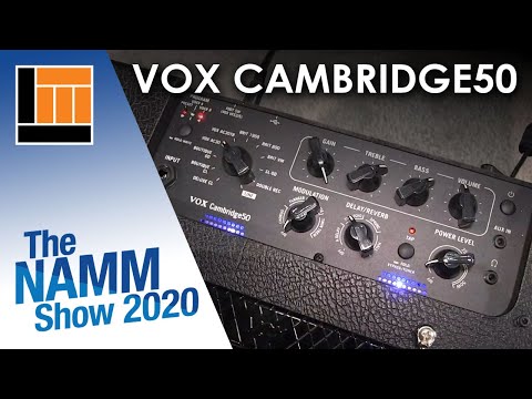 L&M @ NAMM 2020: Vox Cambridge50 Guitar Amp