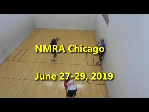National Masters Racquetball Association (NMRA) Chicago 2019 Racquetball Video Clips