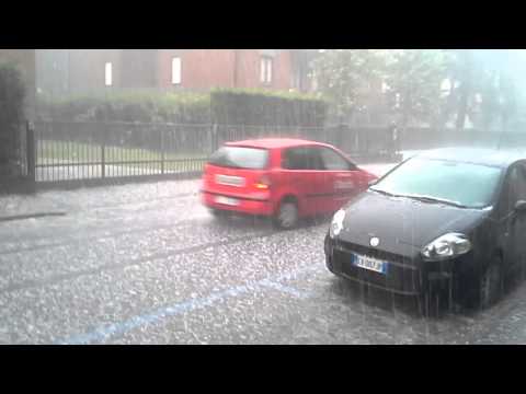 Lunedi 7 Luglio grandine a Reggio Emilia