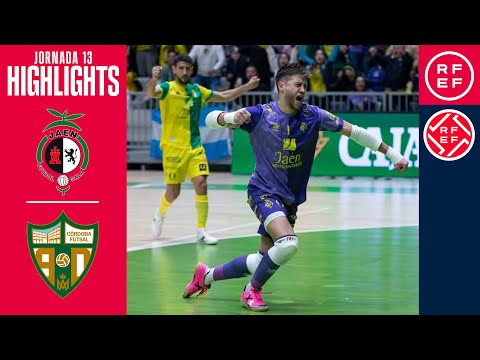 Resumen #PrimeraDivisiónFS | Jaén Paraíso Interior 3- 2 Córdoba Patrimonio| Jornada 13
