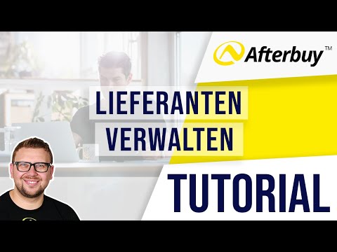 Lieferantenverwaltung mit Afterbuy
