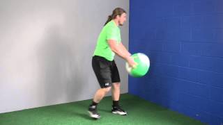 561. Medicine Ball Lateral Bound Side Toss