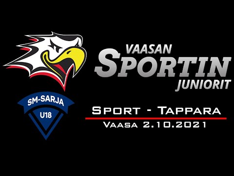 U18 SM. Sport - Tappara. Vaasa 2.10.2021