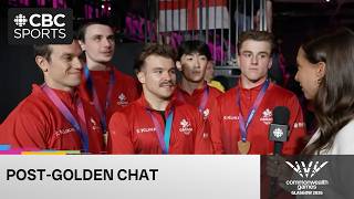 Canada's gymnastics team talk first GOLD MEDAL win of the 2026 Commonwealth Games