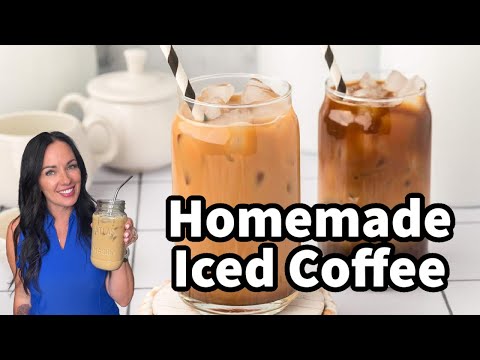 3-Minute Homemade Iced Coffee (Better Than Starbucks!)