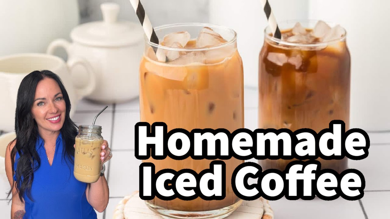 3-Minute Homemade Iced Coffee (Better Than Starbucks!)