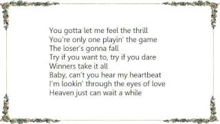 Bonnie Tyler - All We Have Is Tonight Lyrics