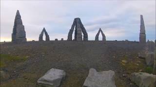 Arctic Henge. On the northern most edge of Iceland. Earth Energies Activated