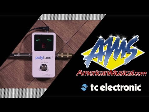 TC Electronics Polytune 3 Overview - TC Electronic Polytune 3 Polyphonic Tuner Pedal
