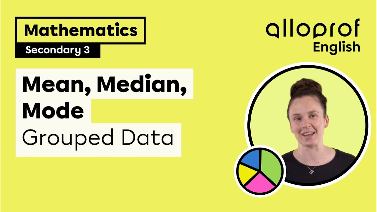 Mean, Median, Mode: Grouped Data