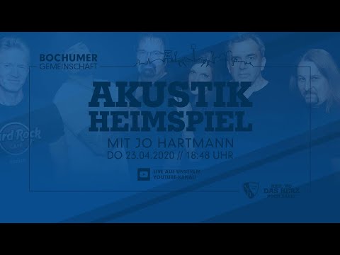 LIVE | Akustikheimspiel Vol. 04 mit Jo Hartmann