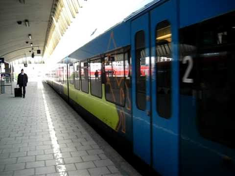 WestfalenBahn Regional train RB66 from Osnabrück Hbf. arrives at...