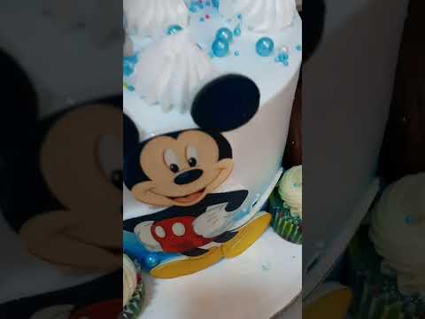 mickey mouse cake #shorts #shortvideo