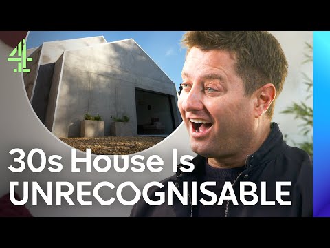 Concrete Extension Doubles House Size | Ugly House to Lovely House with George Clarke | Channel 4