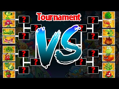 PvZ 2 Tournament RED Plants vs GREEN Plants - Who Will Win?