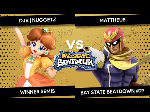 Bay State Beatdown #27 - Nuggetz (Daisy) vs Mattheus (Captain Falcon) - Winners Semis