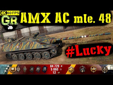 World of Tanks AMX AC mle. 48 Replay - 10 Kills 7.3K DMG(Patch 1.4.1)