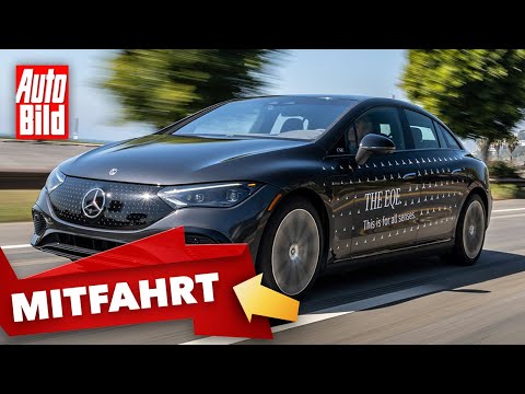 Mercedes EQE (2022) | Die Mitfahrt im neuen EQE | mit Hauke Schrieber