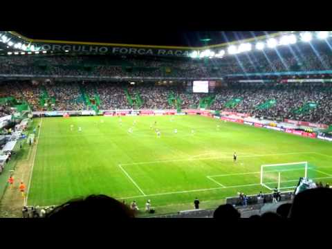 13/14 - Sporting Clube de Portugal 8 - 1 Alba - Momento da Ola Mexicana!