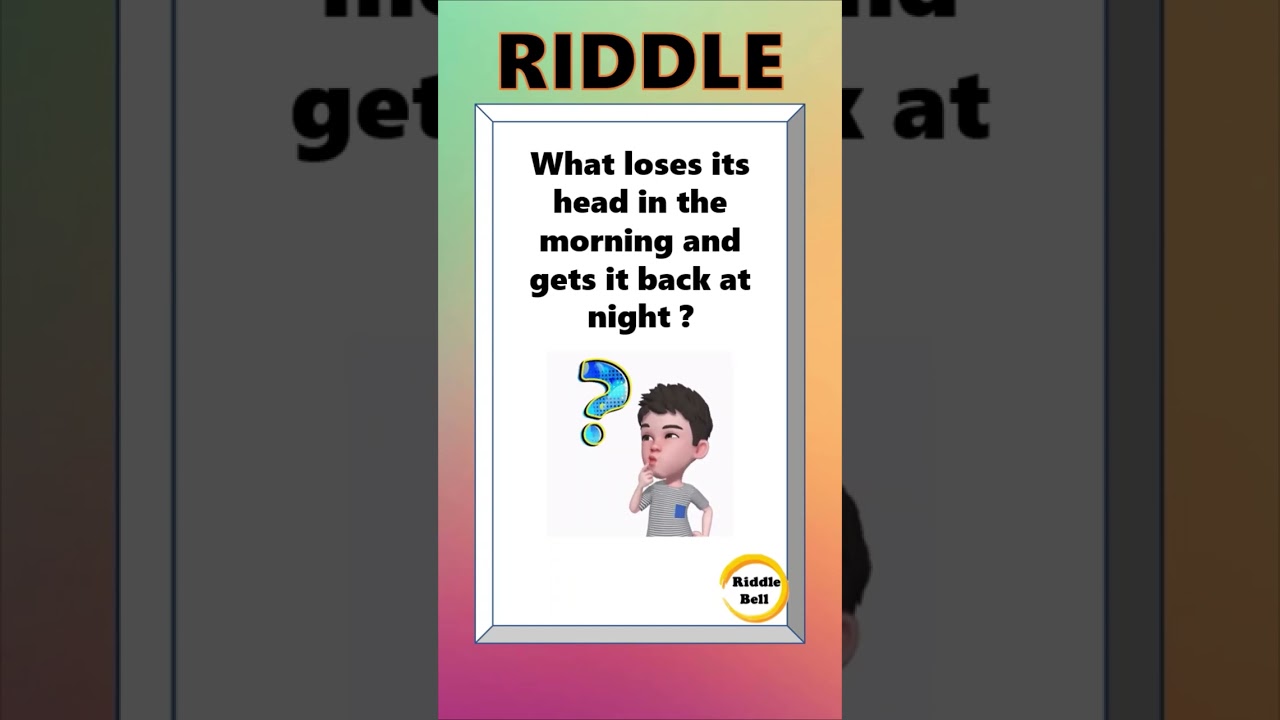 Riddles | riddles with answers | riddles in english | logical riddles | hard riddles | Riddle Bell