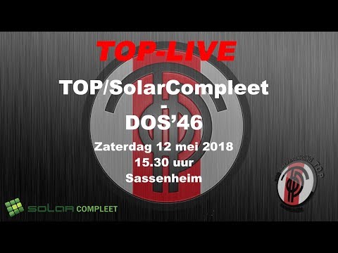 Ereklasse B: TOP/SolarCompleet tegen DOS'46