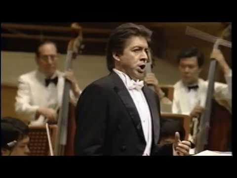 FRANCISCO ARAIZA sings RADAMES' Aria from Verdi's AIDA  (Live 1992)