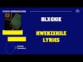 Blxckie ft Dj Maphorisa Kwenzekile & Chang Cello Official Lyric Video