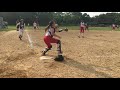  Cheralyn Dusharme C/3B/OF Catcher Play at Home  Summer 2019