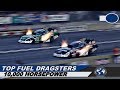 5 Minutes of 10,000 Horsepower, 300 MPH | Top Fuel Dragsters & Funny Cars