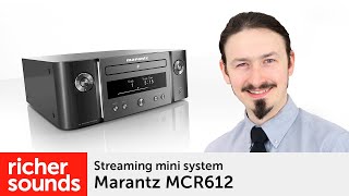 Video thumbnail for Marantz MCR612 - Streaming mini system | Richer Sounds by Richer Sounds