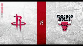 Houston Rockets vs Chicago Bulls Live Pregame Show 🔴